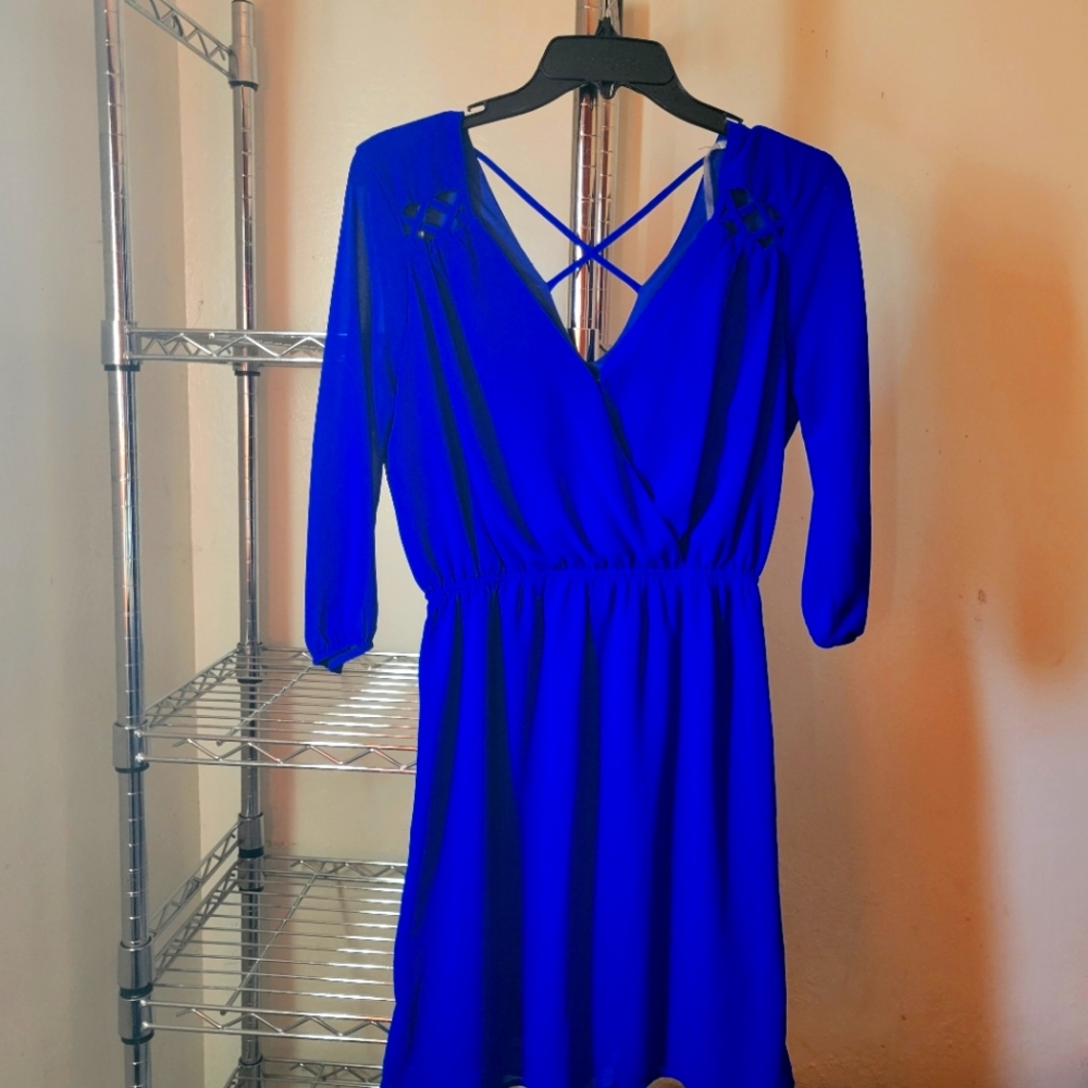 Dress Royal blue